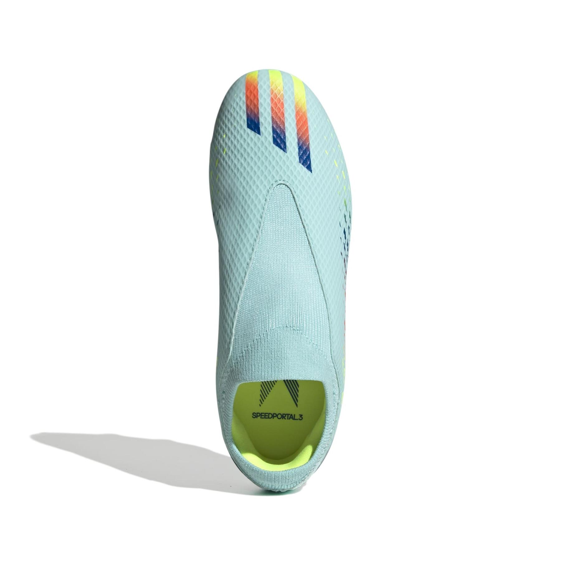 Fotbollsskor för barn adidas X Speedportal.3 Laceless SG